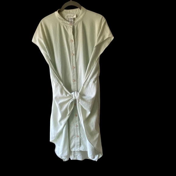 Anthropologie Corey Lynn Calter Women's Button Down Front Tunic Dress SZ XS - Picture 3 of 9